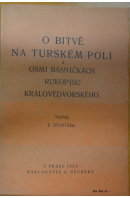 O bitvě na turském poli a osmi básničkách Rukopisu královédvorského - ŠŤOVÍČEK F.