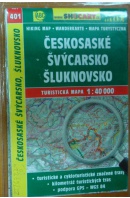 Českosaské Švýcarsko, Šluknovsko. Turistická mapa 1 : 50 000 - ... autoři různí/ bez autora
