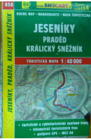 Jeseníky, Praděd, Králický Sněžník. Turistická mapa 1 :450 000 - ... autoři různí/ bez autora