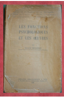 Les fonctions psychologioues et les oeuvres - MEYERSON Ignace