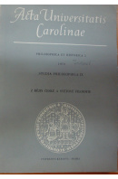 Z dějin české a světové filozofie. Philosophica et historica 5. Studia philosophica IX - SOBOTKA Milan