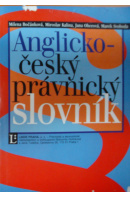 Anglicko-český právnický slovník - BOČÁNKOVÁ Milena a kol.