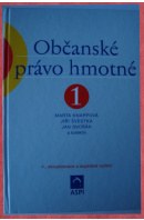 Občanské právo hmotné 1. Díl první: obecná část/ Díl druhý: věcná práva - KNAPPOVÁ M./ ŠVESTKA J./ DVOŘÁK J. a kol.