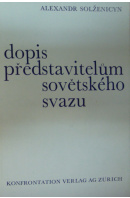 Dopis představitelům Sovětského Svazu - SOLŽENICYN