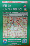 Hřebeny a Slapská přehrada. Turistická mapa 1:50000 - ... autoři různí/ bez autora