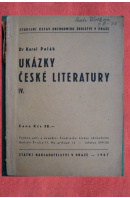 Ukázky české literatury IV. - POLÁK Karel