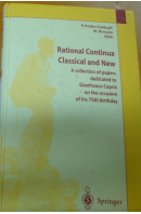 Rational Continua Classical And New - PODIO - GUIDUGLI P./ BROCATO M.